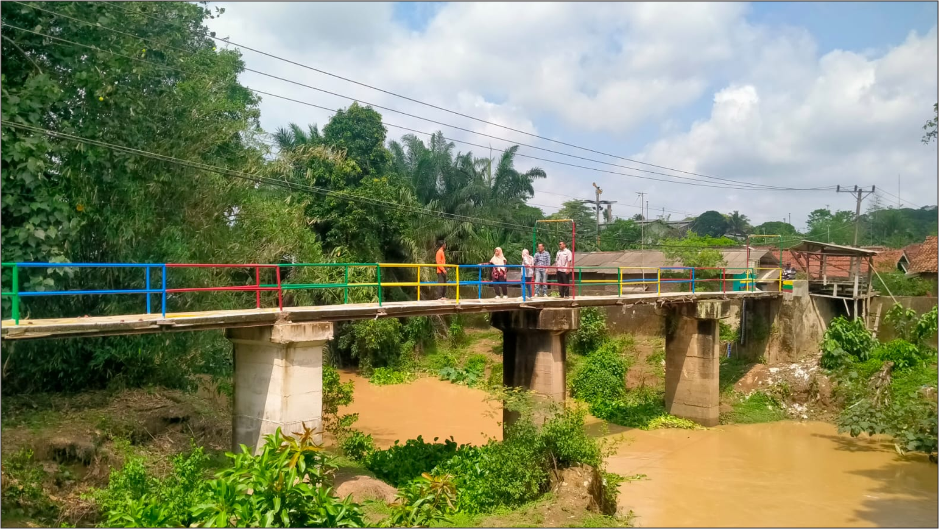 Jembatan Versi Vera, Dari PTPN I Reg.7 Bekri untuk Tetangga